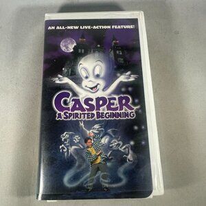 Casper: A Spirited Beginning VHS 1997 Clamshell Family Comedy